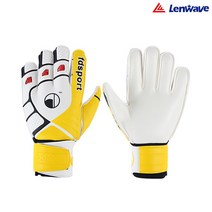 루리몰 손가락 꺽임 방지 런웨이브 FD 골키퍼 장갑, 옐로우