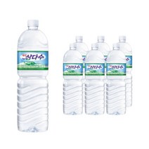 제주 안전한 삼다수 2L 또는 500ml 물배달 생수 광동제약 물 무라벨 심다수, 무라벨 2L 6개