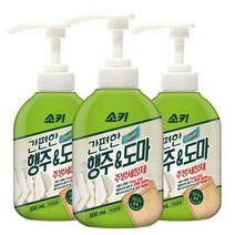 1300K 소키 간편한 행주도마 주방세정제 500ml x 3개, 단품