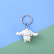 애니메이션 산리오 키티 쿠로미 카와이 산리오 키 체인 가방 멜로디 시나몬롤 모델 펜던트 만화 소녀 선물, Cinnamonroll