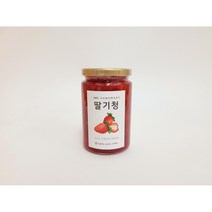 esc 수제 딸기청 450g 딸기 라떼 만들기 답례품 선물세트 수제청 과일청, 딸기청450g