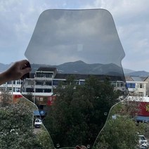 혼다 Fosha 포르자 FORZA 350 롱 윈드 쉴드 스크린 튜닝 주행풍 예방 바람막이 앞유리 가림막 가리개 스모그 NSS350, A + 1개