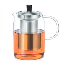 사마도요 티포트 내열유리 S053 1개입, 혼합 색상, 900ml