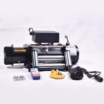 전기호이스트 크레인 전기 윈치 3000lb/3500lb 12M 12V/24V 오프로드 헤비 듀티 자동차 트레일러 ATV 원격, 03 3000lb 24V