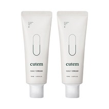 큐템 데일리 크림 75ml x2 진정보습수분크림건성민감피부, 단품