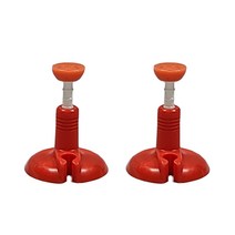 제자리 골프티 2개, 레드