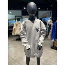 뉴에라 [파주점] [뉴에라] 아동 그리드 로고 뉴욕 양키스 맨투맨 (13371335)