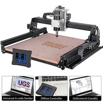 레이저 각인기 4540 CNC 500W 스핀들 금속 밀링 40W 3D 프린터 CNC용 목공 도구, 3.20w laser - no offline