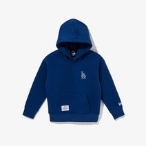 뉴에라키즈 [뉴에라키즈] MLB 빅 엠블럼 LA 다저스 후드 블루(13679524)