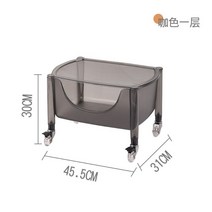 다용도 수납장 레트로 좁은 인테리어 작은 활용 침대 진열 미니 벽 공간 다용도 거실, F