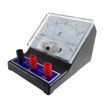 DC Anlog Voltmeter -1-0-3V/-5-0-15V 전압 패널 미터 물리 교육 보조제