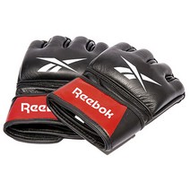 리복 MMA 이종격투기 오픈 핑거 가죽 글러브