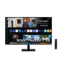 삼성전자 27인치 스마트 모니터 M5 S27BM500 블루투스 Wi-Fi 리모컨포함, S27BM500/LS27BM500EKXKR