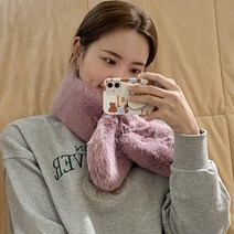 [당일발송] 밍크 퍼 머플러 빅사이즈 남녀공용 부들촉감 5컬러 제트배송 우체국특급배송