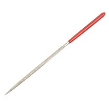다이아몬드 파일 정밀 사각형 연삭 도구 강철 유리 스톤 메탈용 140mm 2 개, 한개옵션0