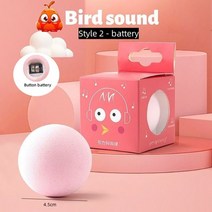 책상 뻥튀기 팝콘 기계 전기 고양이 공 장난감 자동 롤링 스마트 훈련 자체 이동 실내 대화 형 재생, [03] style2 pink