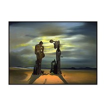 Salvador Dali 살바도르 달리 작품 밀레의 만종에 대한 고고학적 회상 / 거실에 걸면 좋은 그림액자, 우드