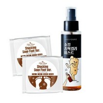 [신세계TV쇼핑]라벨영 쇼킹솝 풋버전 (발비누)2개+좀싹킬러미스트 / 발각질+냄새제거