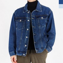 남자 봄 가을 기본 데일리룩 데님 진청 중청 연청 청자켓