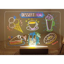 아크릴간판 메뉴판 네온 레터링 네온사인 인테리어, 1개, 30cm LED아크릴조명