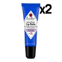Jack Black 잭블랙 립밤 블랙티 블랙베리 SPF25 2팩