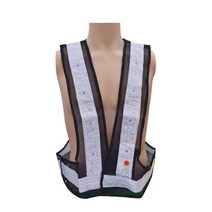 야간 라이딩 LED 빛반사 사고예방 조끼 주차요원조끼 야광조끼 라이딩조끼