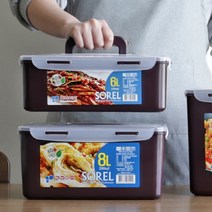 김장시즌 필수품 키친아트 김치통, 6리터
