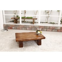 장송가구 장송가구/찻상/원목찻상/밥상/다과상/원목테이블/통나무좌탁/통나무탁자/거실테이블/원목탁자/원목좌탁/통원목탁자/통원목테이블/공부상/책상/거실탁자/거실좌탁/통원목좌탁/주문제작, 800 x 450 x 270