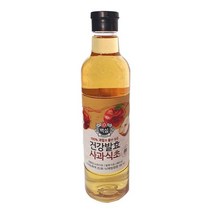 CJ 백설 건강발효 사과식초 800ml 과일식초, 단일 수량