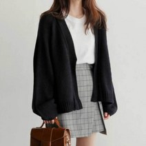 교복가디건 여자 니트 가디건 루즈핏 데일리 패션 캐주얼 코디