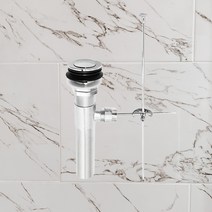 세면대 폽업 폼업 수동 뛰어난 내구성 하수구 높이조절, 단품