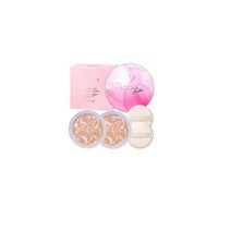 에이지투웨니스 예리코 로즈 에센스 커버 팩트 핑크 케이스 + 리필 12.5g x 2p, 1세트, 21호