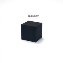 단색 사진 배경 소품 폼 기하학적 큐브 테이블 촬영 포즈 장식품, 2-80x80x80mm