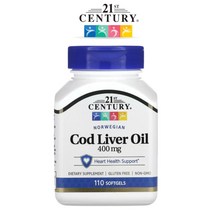 21세기센트리 코드리버 오일 400mg 110소프트젤 Cod Liver Oil 대구 간유
