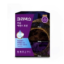 무형광 보습로션 3겹 각티슈 150매X3 박스휴지 식당휴지 화장지 미용각티슈, 1개, 크리넥스 보습에센스로션티슈(150매X3곽)