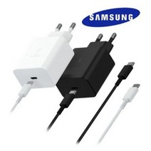 삼성전자 C to C 타입 25W 고속 충전기 EP-TA800, 화이트1개