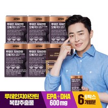 GNM 루테인 지아잔틴 오메가3 / 눈건강 비타민 A B E 아연, 180캡슐, 1050mg