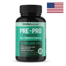 마브뉴트리션 프로바이오틱스 200억 유산균 60캡슐