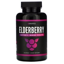 Havasu Nutrition 엘더베리 60캡슐 삼부커스