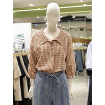 SOUP 숲 카라 뒷여밈 리본끈 블라우스 SZ4LS37