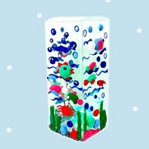 만들기클레이 수족관 조명등 만들기 2매