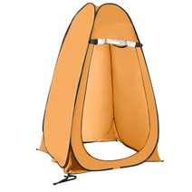 야외캠프이동식 샤워텐트 속개 화장실 탈의, 싱글, 오렌지, 1개