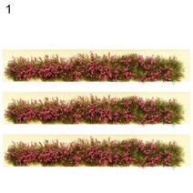 1-50 개/상자 3-8mm 인공 Tufts 소형 잔디 덤불 식물 클러스터 다중 지형 모델 모래 테이블 장면 DIY, 14 1