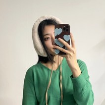 오니안 인조퍼 귀도리 넥워머 겸용 방한 귀마개
