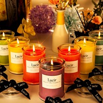 루시아 캔들 천연 소이 인테리어 향초 대용량 대형 라지자 수제 아로마 양초 촛불 선물 미드썸머나잇 클린코튼 추천 750ml, 스모크리스심지 1개, 바닐라라벤더