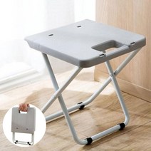 공연장 콘서트 대기줄 휴대용 접이식 폴딩 간이의자 발판 야외 접의자 1인용