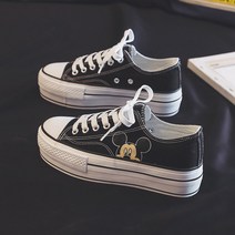 미키 캔버스화 여성 운동화 스니커즈 단화 리베르샵