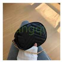 여성 골프힙쌕 허리가방 골프볼 힙쎅 블랙 고급 볼파우치 거리측정기 케이스, 블랙 힙색