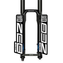 자전거 포크 프레임 포크 스티커 2021 ZEB ULTIMATE ROCKSHOX MTB Mountain Bike Cycling Decals 자전거 액세서리 데칼 for ROCK SHOX, 02 White