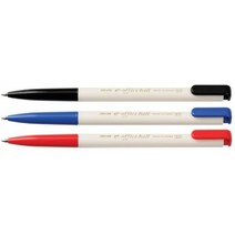 자바펜 e-오피스 볼펜 0.7 mm, 검정, 100개